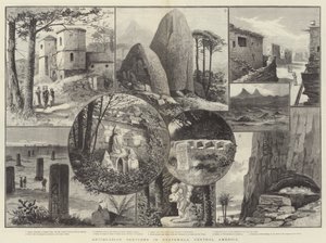 اسكتشات أثرية في غواتيمالا وأمريكا الوسطى
